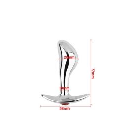 Metal Anal Plug Anal Dildo Butt Masturbation G Spot Dilator (Option: Alternative toys-S)